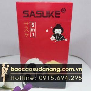 Bao Cao Su Sasuke Long Shock 5 in 1 bán Đà Nẵng
