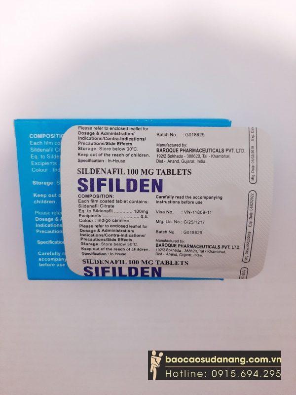 Thuốc Sifilden 100mg